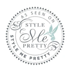 As seen on Style Me Pretty